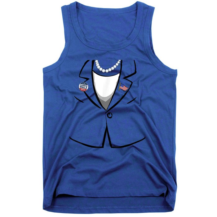 Funny Kamala Suit Kamala Harris Halloween Costume Tank Top