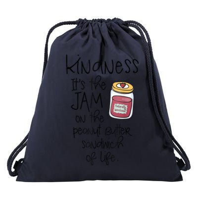 Funny Kindness Saying Positive Motivational Drawstring Bag