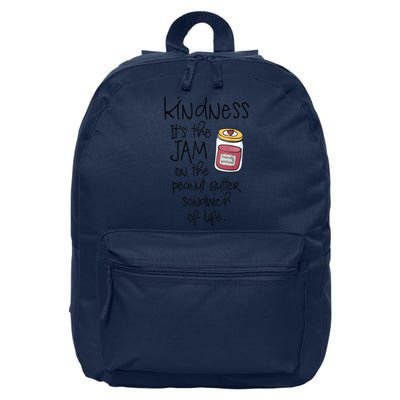 Funny Kindness Saying Positive Motivational 16 in Basic Backpack