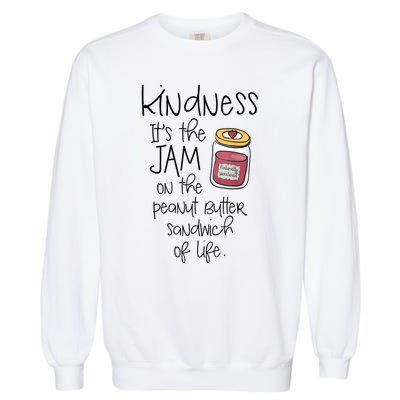 Funny Kindness Saying Positive Motivational Garment-Dyed Sweatshirt