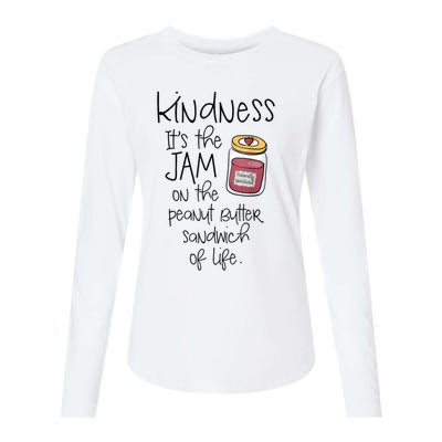 Funny Kindness Saying Positive Motivational Womens Cotton Relaxed Long Sleeve T-Shirt