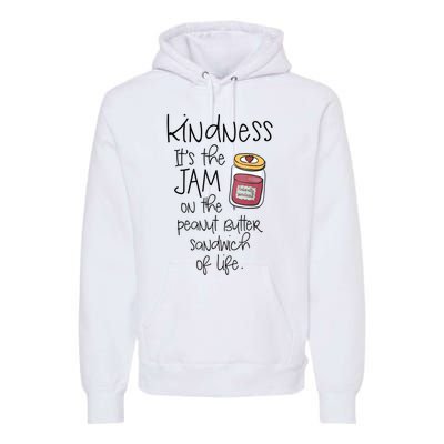 Funny Kindness Saying Positive Motivational Premium Hoodie