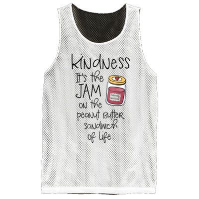 Funny Kindness Saying Positive Motivational Mesh Reversible Basketball Jersey Tank