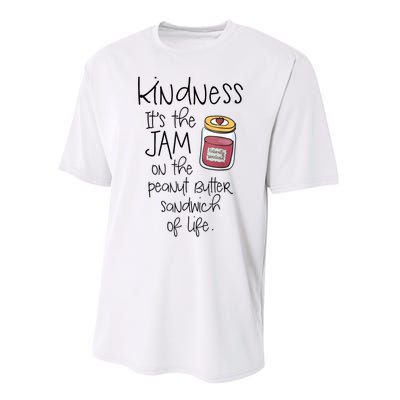 Funny Kindness Saying Positive Motivational Performance Sprint T-Shirt