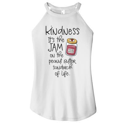 Funny Kindness Saying Positive Motivational Women's Perfect Tri Rocker Tank