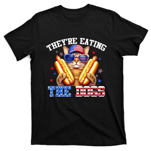 Funny Kamala Trump Debate 2024 They’Re Eating The Dogs And Cats Gift T-Shirt