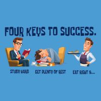 Four Keys To Success 4 Keys To Success Tie Dye Hoodie