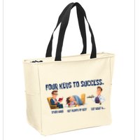 Four Keys To Success 4 Keys To Success Zip Tote Bag
