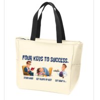 Four Keys To Success 4 Keys To Success Zip Tote Bag
