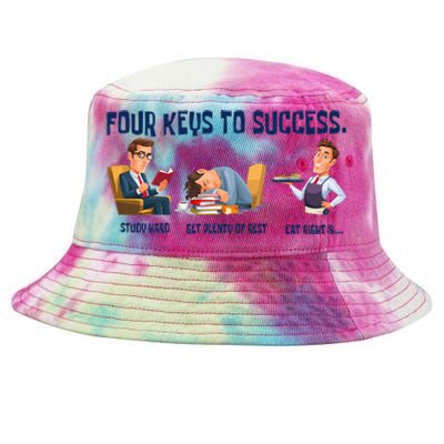 Four Keys To Success 4 Keys To Success Tie-Dyed Bucket Hat