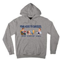 Four Keys To Success 4 Keys To Success Tall Hoodie