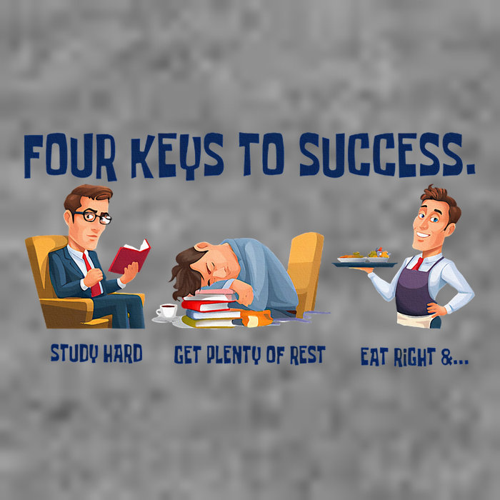 Four Keys To Success 4 Keys To Success Tall Hoodie