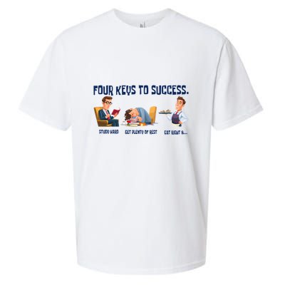 Four Keys To Success 4 Keys To Success Sueded Cloud Jersey T-Shirt