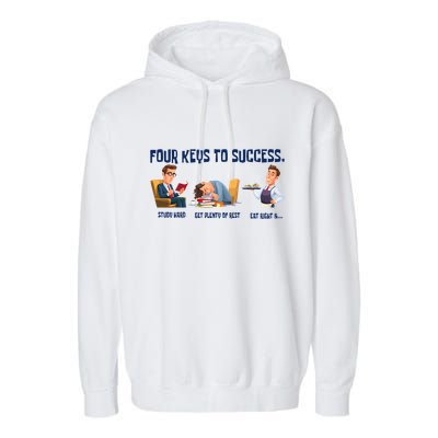 Four Keys To Success 4 Keys To Success Garment-Dyed Fleece Hoodie