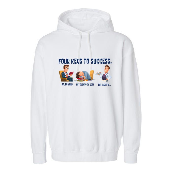Four Keys To Success 4 Keys To Success Garment-Dyed Fleece Hoodie