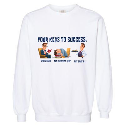 Four Keys To Success 4 Keys To Success Garment-Dyed Sweatshirt