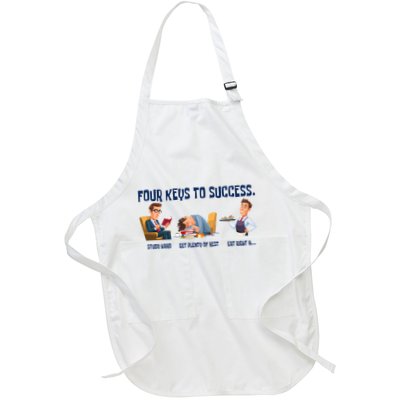 Four Keys To Success 4 Keys To Success Full-Length Apron With Pockets