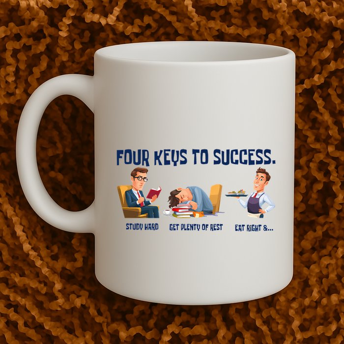 Four Keys To Success 4 Keys To Success Mug