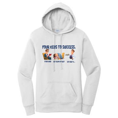Four Keys To Success 4 Keys To Success Women's Pullover Hoodie