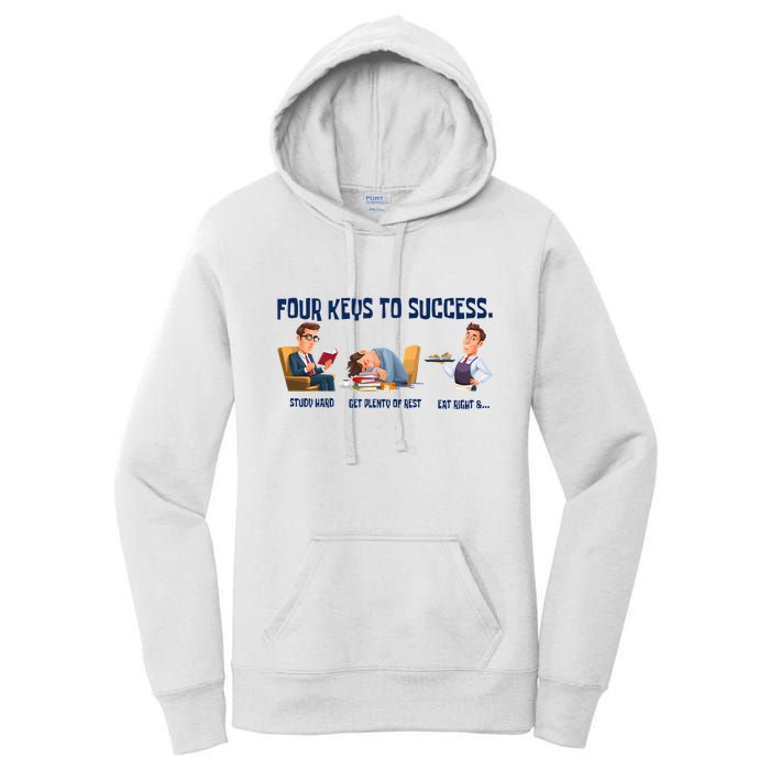 Four Keys To Success 4 Keys To Success Women's Pullover Hoodie