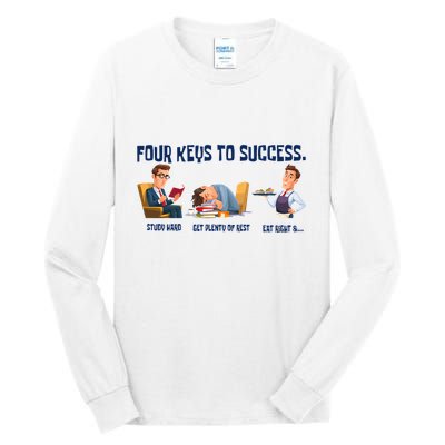 Four Keys To Success 4 Keys To Success Tall Long Sleeve T-Shirt