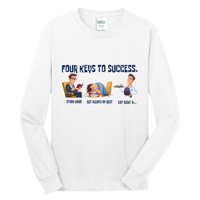 Four Keys To Success 4 Keys To Success Tall Long Sleeve T-Shirt