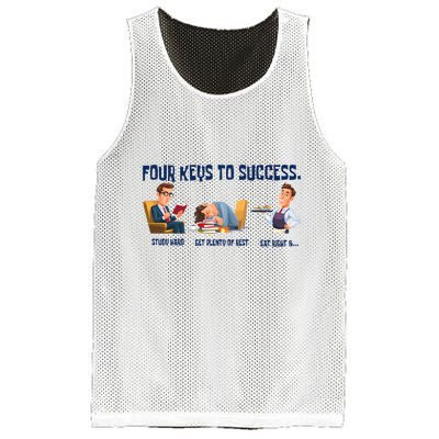 Four Keys To Success 4 Keys To Success Mesh Reversible Basketball Jersey Tank