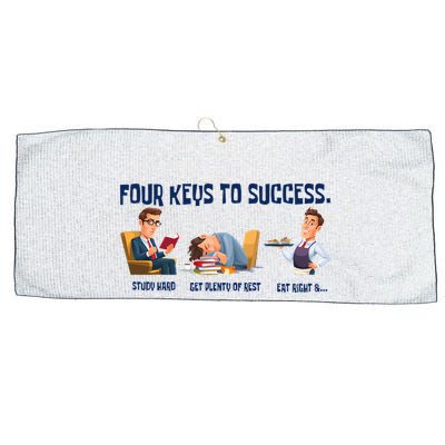 Four Keys To Success 4 Keys To Success Large Microfiber Waffle Golf Towel