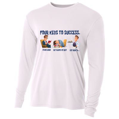 Four Keys To Success 4 Keys To Success Cooling Performance Long Sleeve Crew