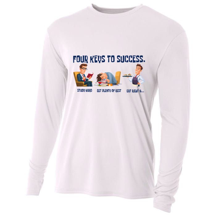 Four Keys To Success 4 Keys To Success Cooling Performance Long Sleeve Crew