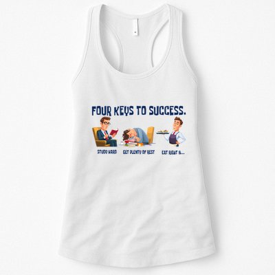 Four Keys To Success 4 Keys To Success Womens Tank Top