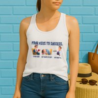 Four Keys To Success 4 Keys To Success Womens Tank Top
