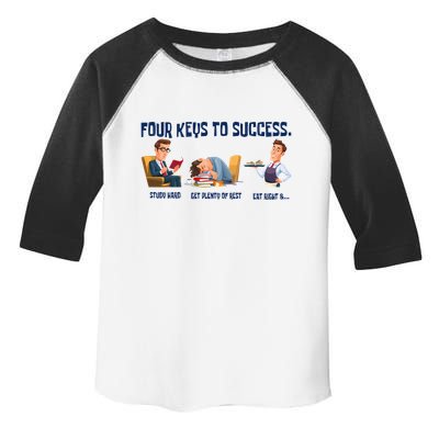 Four Keys To Success 4 Keys To Success Toddler Fine Jersey T-Shirt