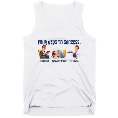 Four Keys To Success 4 Keys To Success Tank Top