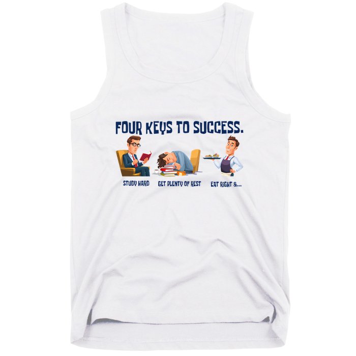 Four Keys To Success 4 Keys To Success Tank Top