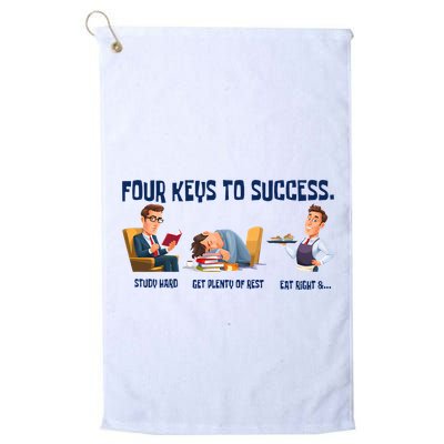 Four Keys To Success 4 Keys To Success Golf Towel