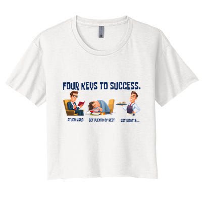 Four Keys To Success 4 Keys To Success Crop Top