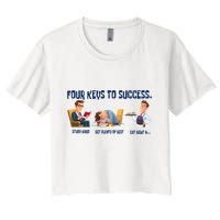 Four Keys To Success 4 Keys To Success Crop Top