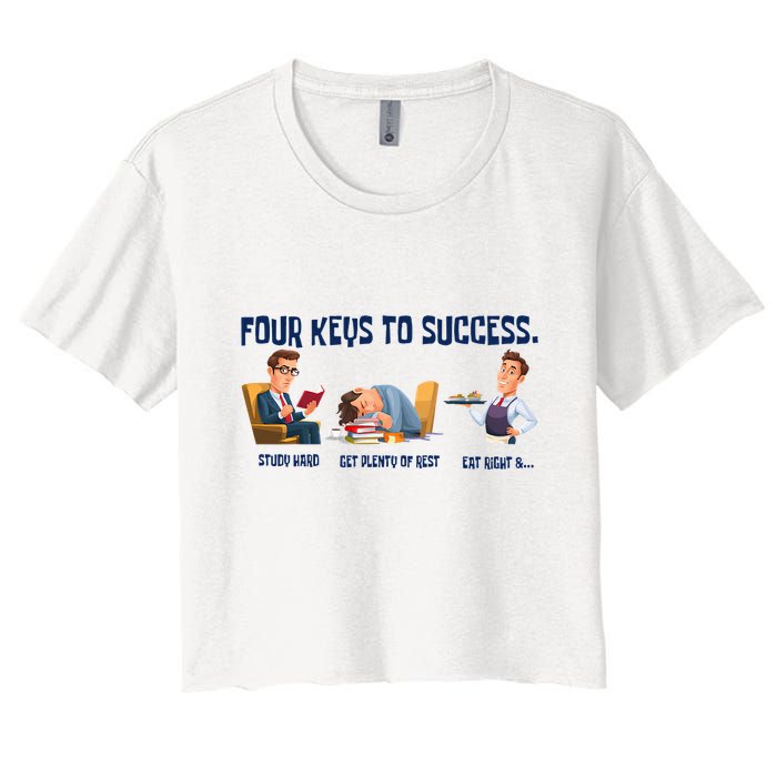 Four Keys To Success 4 Keys To Success Crop Top