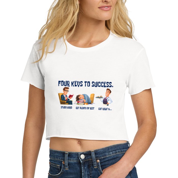 Four Keys To Success 4 Keys To Success Crop Top