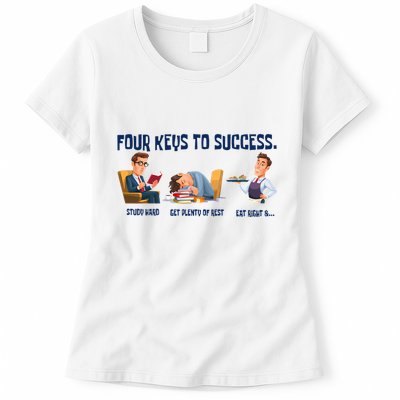Four Keys To Success 4 Keys To Success Womens T-Shirt