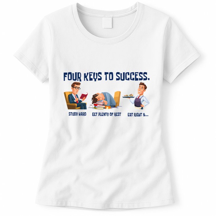 Four Keys To Success 4 Keys To Success Womens T-Shirt