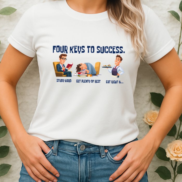 Four Keys To Success 4 Keys To Success Womens T-Shirt
