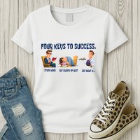 Four Keys To Success 4 Keys To Success Womens T-Shirt