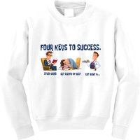 Four Keys To Success 4 Keys To Success Kids Sweatshirt