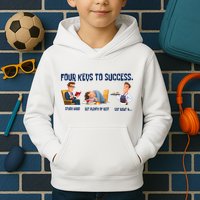 Four Keys To Success 4 Keys To Success Kids Hoodie
