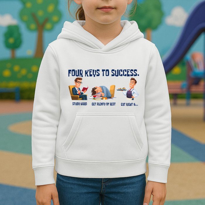 Four Keys To Success 4 Keys To Success Kids Hoodie