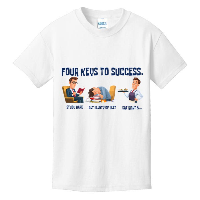 Four Keys To Success 4 Keys To Success Kids T-Shirt