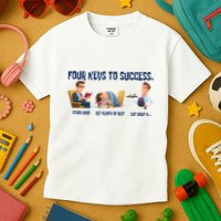 Four Keys To Success 4 Keys To Success Kids T-Shirt