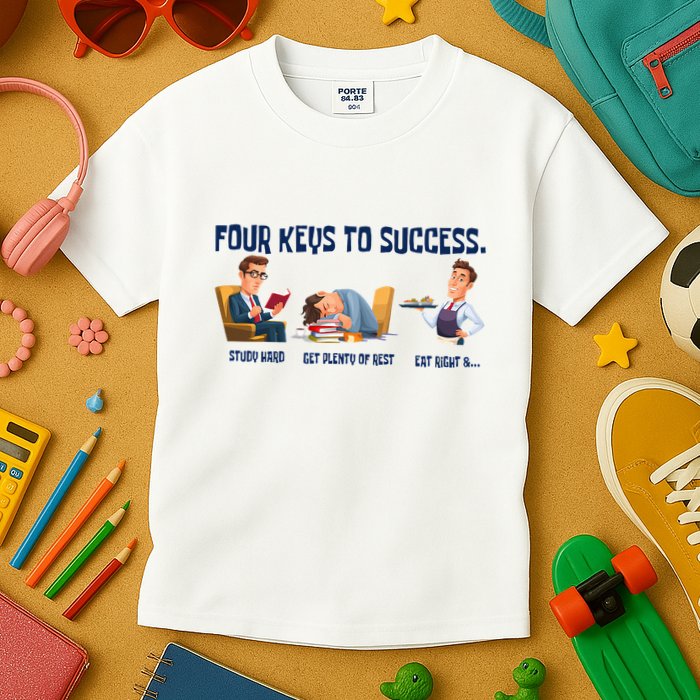 Four Keys To Success 4 Keys To Success Kids T-Shirt